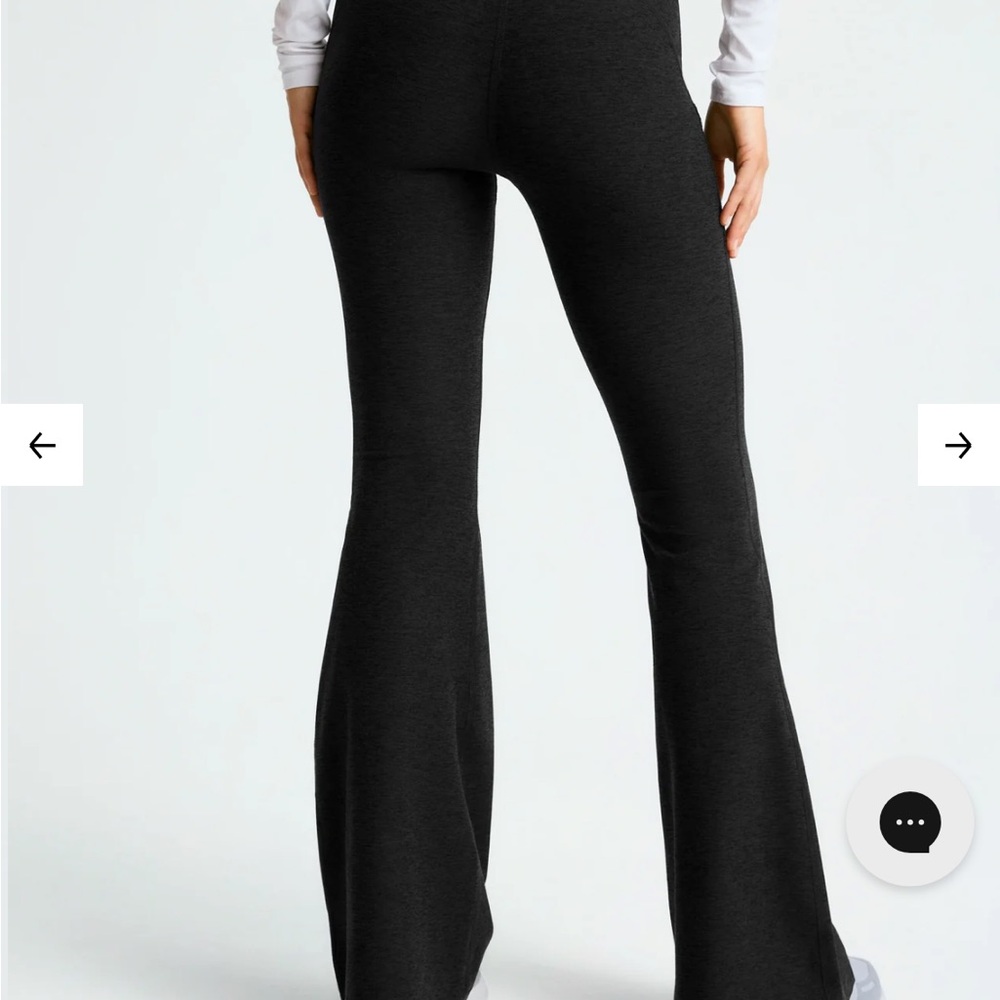 Beyond Yoga Grey Flair Leggings S - Picture 2 of 5
